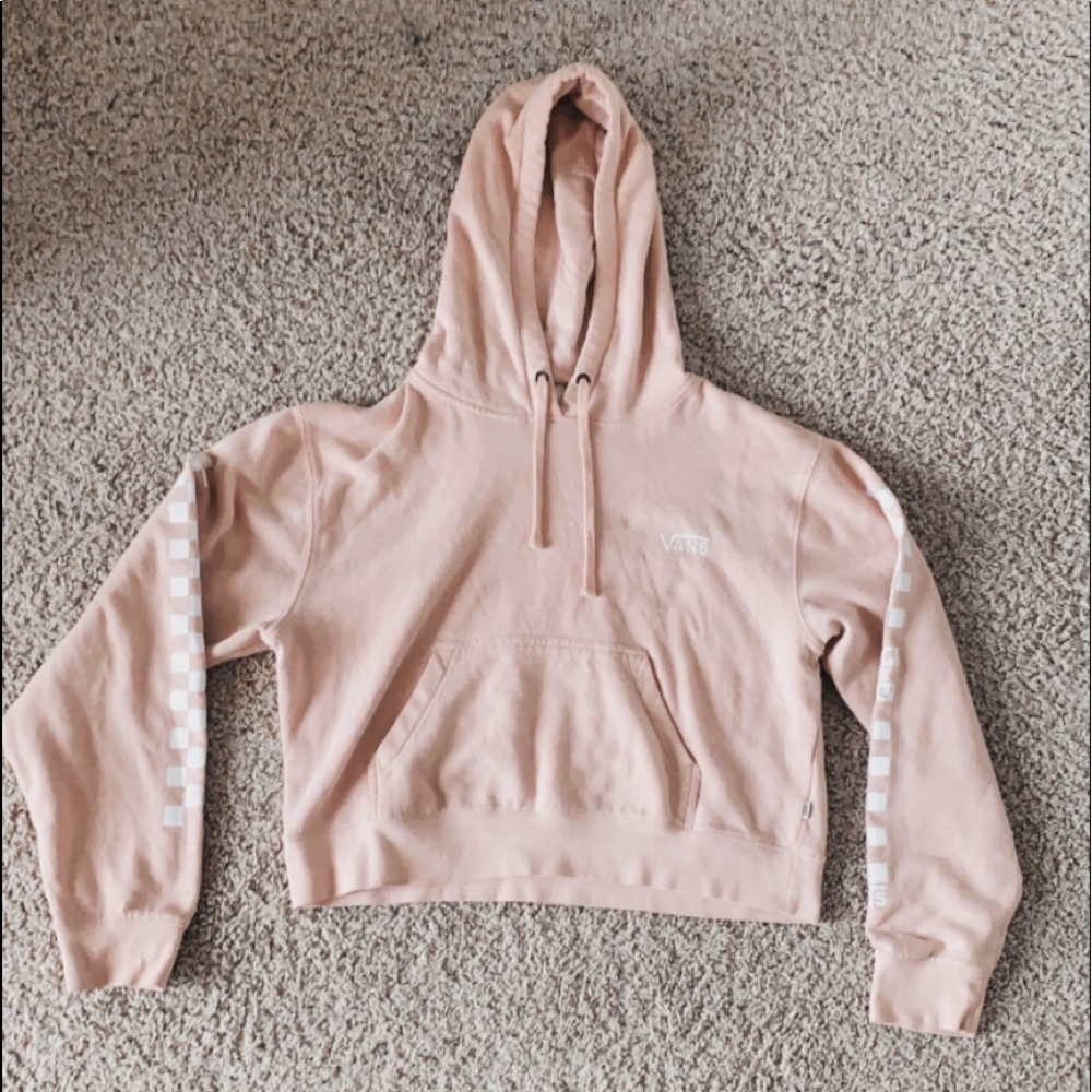 Vans pink cropped sweatshirt🌸